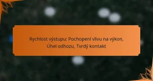 Rychlost výstupu: Pochopení vlivu na výkon, Úhel odhozu, Tvrdý kontakt